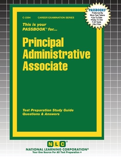 Principal Administrative Associate, Passbooks - Paperback - 9781799323945