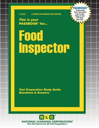 Food Inspector, Passbooks - Paperback - 9781799325437