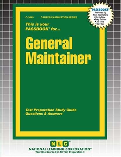General Maintainer, Passbooks - Paperback - 9781799334491