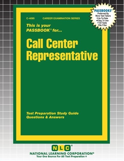 Call Center Representative, Passbooks - Paperback - 9781799340959