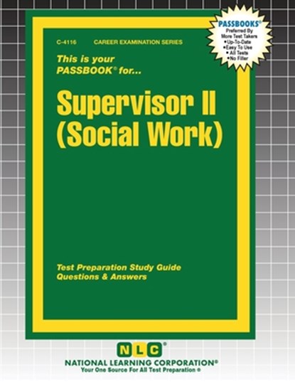 Supervisor II (Social Work), Passbooks - Paperback - 9781799341161