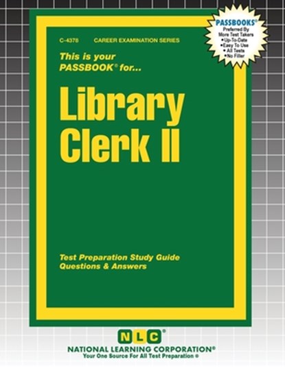 Library Clerk II, Passbooks - Paperback - 9781799343783