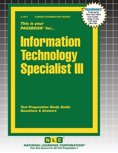 Information Technology Specialist III, Passbooks - Paperback - 9781799344711