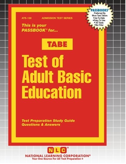 Test of Adult Basic Education (TABE), Passbooks - Paperback - 9781799358305