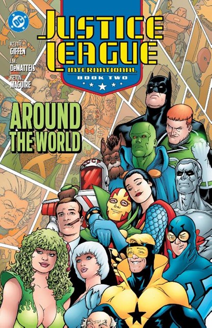 Justice League International Book Two: Around the World, David Levin ; Keith Giffen - Paperback - 9781799502234