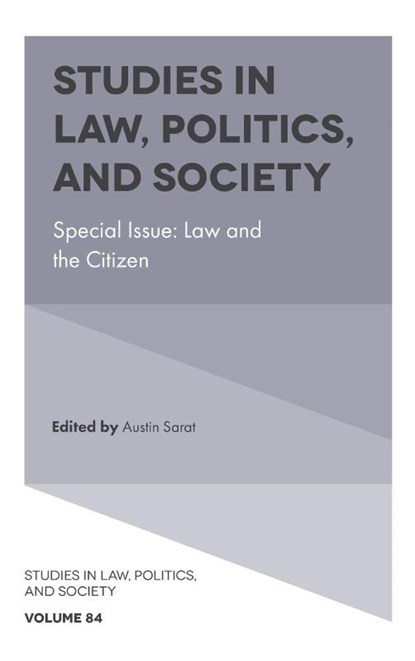 Law and the Citizen, Austin (Amherst College Sarat - Gebonden - 9781800430280