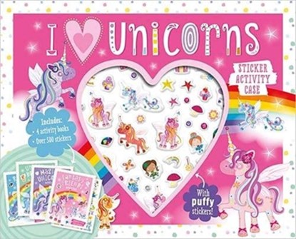 I Love Unicorns Sticker Activity Case, Make Believe Ideas - Paperback - 9781800586628