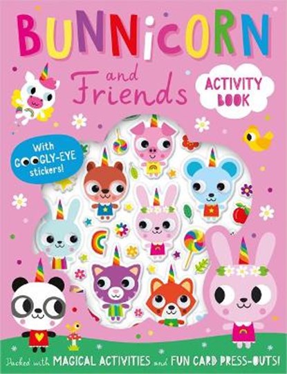 Bunnicorn and Friends Activity Book, Alexandra Robinson - Gebonden - 9781800589971