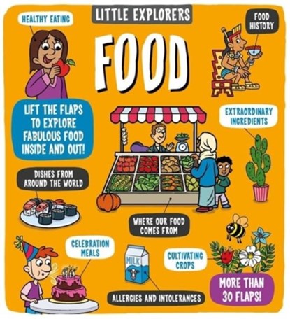 Little Explorers: Food, Dynamo Ltd. - Gebonden - 9781800783256