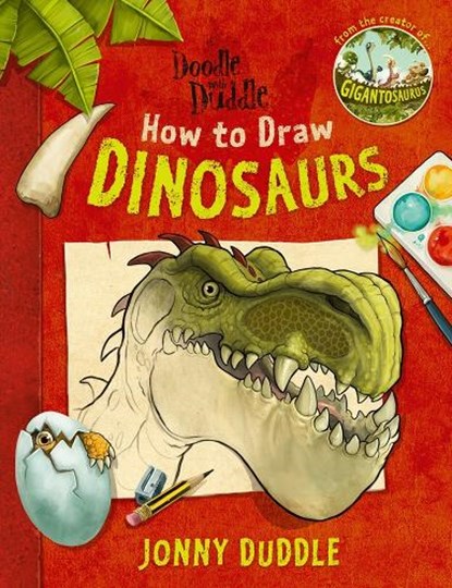 Doodle with Duddle: How to Draw Dinosaurs, Jonny Duddle - Paperback - 9781800784376