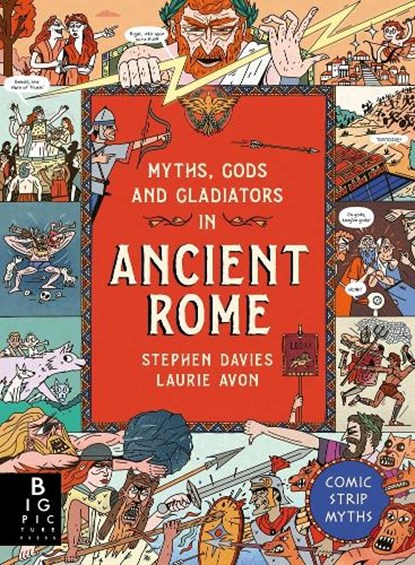 Comic Strip Myths: Myths, Gods and Gladiators in Ancient Rome, Stephen Davies - Gebonden - 9781800788770