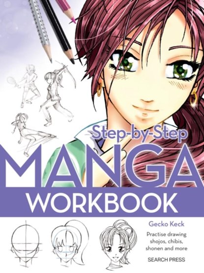 Step-by-Step Manga Workbook, Gecko Keck - Paperback - 9781800922389