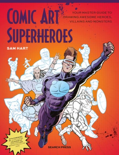 Comic Art Superheroes, Sam Hart - Paperback - 9781800922624