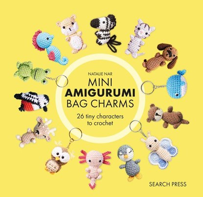Mini Amigurumi Bag Charms, Natalie Nar - Gebonden - 9781800923492
