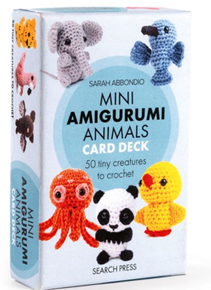 Mini Amigurumi Animals Card Deck: 50 Tiny Creatures to Crochet, Sarah Abbondio - Gebonden - 9781800923881