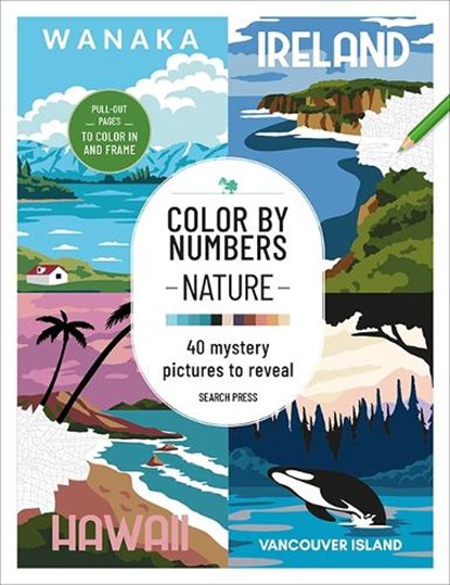 Color by Numbers: Nature, Search Press - Paperback - 9781800924239