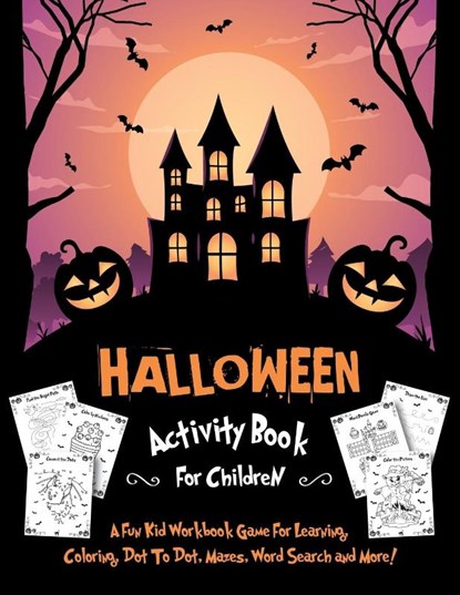 Halloween Activity Book for Children, Halloween Go - Paperback - 9781801010566