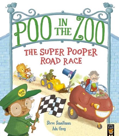 Poo in the Zoo: The Super Pooper Road Race, Steve Smallman - Paperback - 9781801046480
