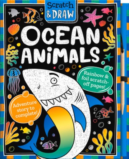 Scratch and Draw Ocean Animals, Susie Linn - Gebonden - 9781801051286