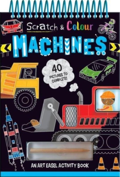Scratch and Colour Machines, Jenny Copper - Gebonden - 9781801052672