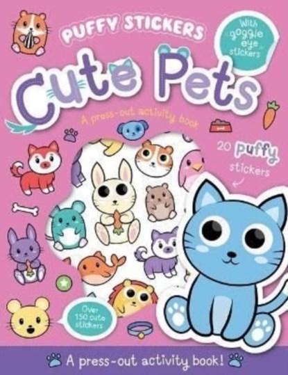 Puffy Sticker Cute Pets, Kit Elliot - Paperback - 9781801053051