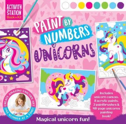Paint by Numbers Unicorns, Natalie Lambert - Paperback - 9781801054409