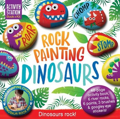 Rock Painting Dinosaurs, Bonny Byford - Paperback - 9781801054430