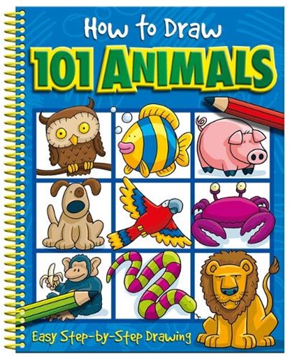 How to Draw 101 Animals, Barry Green - Gebonden - 9781801055949