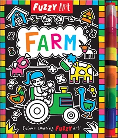 Fuzzy Art Farm, Melanie Hibbert - Gebonden - 9781801056625