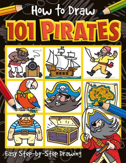 How to Draw 101 Pirates, LAMBERT,  Nat - Paperback - 9781801056700