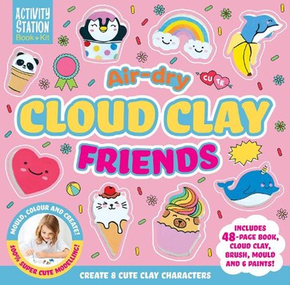 Air-Dry Cloud Clay Friends, niet bekend - Paperback - 9781801057509