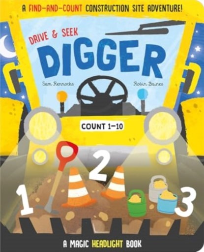 Drive & Seek Digger - A Magic Find & Count Adventure, Jenny Copper - Gebonden - 9781801058360