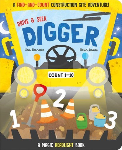 Drive & Seek Digger - A Magic Find & Count Adventure, Jenny Copper - Gebonden - 9781801058360