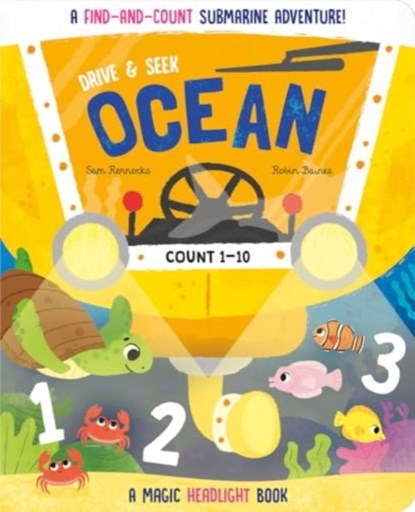Drive & Seek Ocean - A Magic Find & Count Adventure, Jenny Copper - Gebonden - 9781801058384