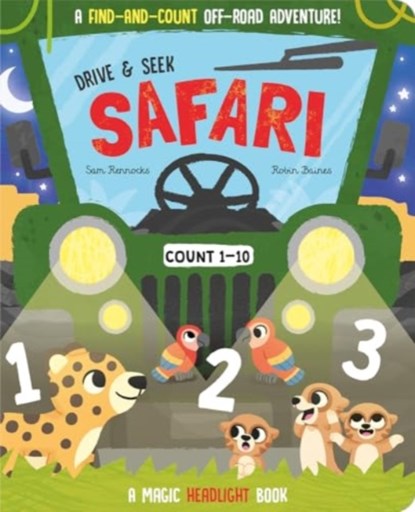 Drive & Seek Safari - A Magic Find & Count Adventure, Jenny Copper - Gebonden - 9781801058391