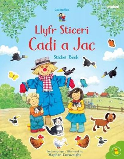 Cyfres Cae Berllan: Llyfr Sticeri Cadi a Jac Sticker Book, Jessica Greenwell - Paperback - 9781801062114