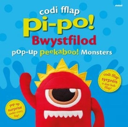 Codi Fflap Pi-Po! Bwystfilod / Pop-Up Peekaboo! Monsters, DK Children - Gebonden - 9781801062909