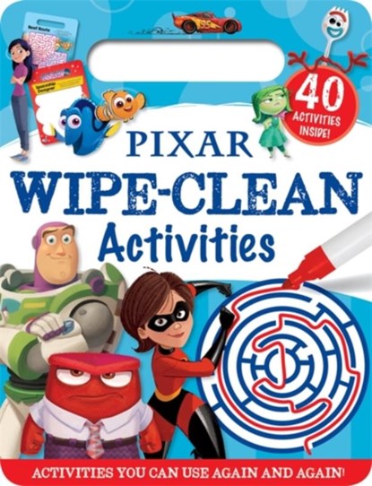 Pixar: Wipe-Clean Activities, Walt Disney - Paperback - 9781801080859