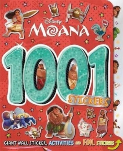 Disney Moana: 1001 Stickers, Walt Disney - Paperback - 9781801081993
