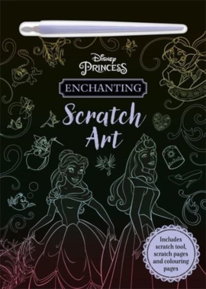 Disney Princess: Enchanting Scratch Art, Walt Disney - Paperback - 9781801082556