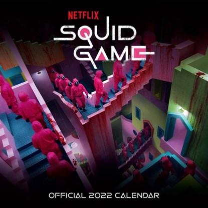 Official Squid Game 2022 Calendar - Square Format Wall Calendar, niet bekend - Paperback - 9781801225564