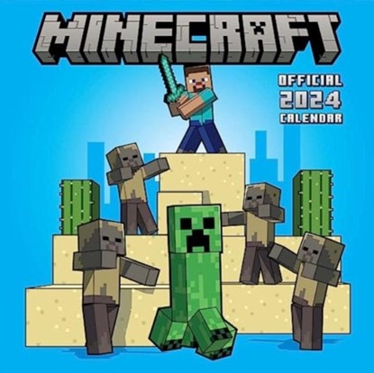 Minecraft 2024 Square Wall Calendar, Danilo Promotion Ltd - Paperback - 9781801229685