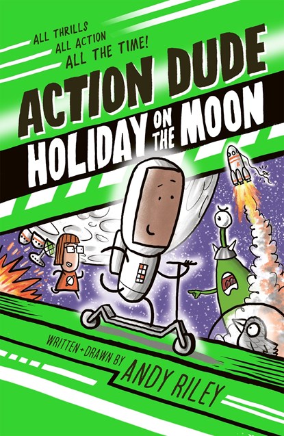 Action Dude Holiday on the Moon, Andy Riley - Paperback - 9781801300612