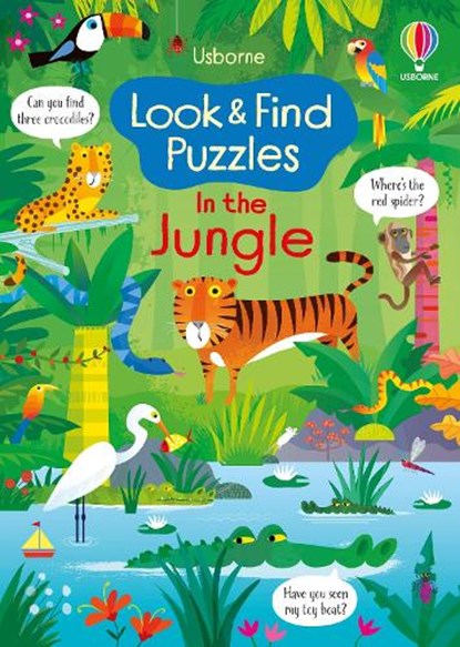 Look and Find Puzzles In the Jungle, Kirsteen Robson - Paperback - 9781801310505