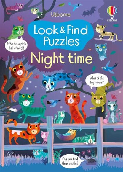 Look and Find Puzzles Night time, Kirsteen Robson - Paperback - 9781801310512