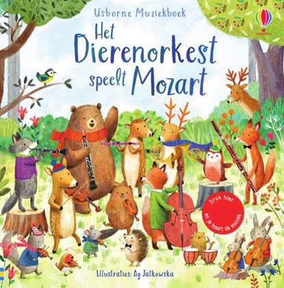 Het dierenorkest speelt Mozart, niet bekend - Gebonden - 9781801311014