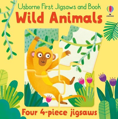 Usborne First Jigsaws and Book: Wild Animals, Matthew Oldham - Paperback - 9781801313599