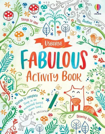 Fabulous Activity Book, Usborne - Paperback - 9781801314947