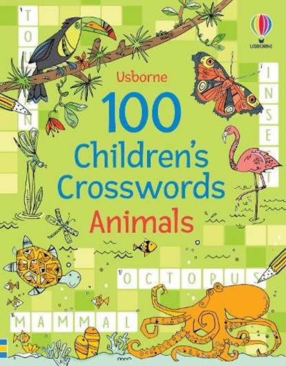 100 Children's Crosswords: Animals, Phillip Clarke - Paperback - 9781801315838