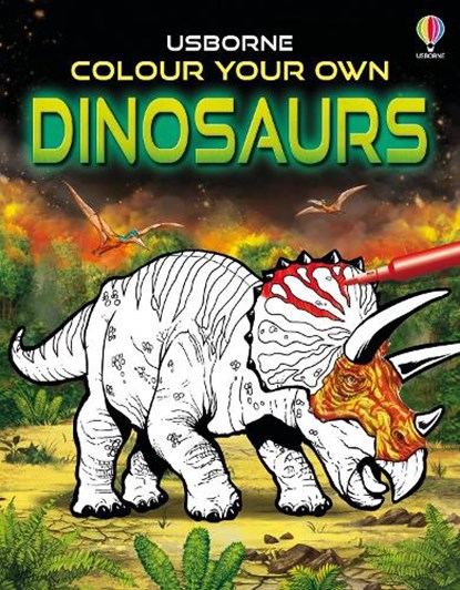 Colour Your Own Dinosaurs, Sam Smith - Paperback - 9781801315845
